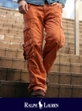 POLO RALPH LAUREN ポロ ラルフローレン HERRINGBONE CARGO PANTS