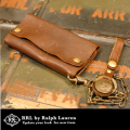 RRL ダブルアールエル INDIAN Leather Surveyor Wallet