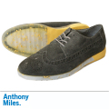 Anthony Miles アンソニーマイルズ　CLIPSTONE SUEDE GRAY