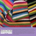 ROBERT MACKIE ロバートマッキー マルチボーダーマフラー