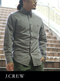 J.CREW ジェイクルー ELBOE PATCH SHIRTS Heather Gray