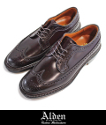 Alden オールデン 975 LONG WING TIP ロングウィングチップ #8 BURGUNDY