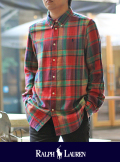 POLO RALPH LAUREN ポロ ラルフローレン BOY'S B.D マドラスチェックシャツ