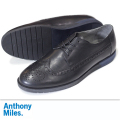 Anthony Miles アンソニーマイルズ　CLIPSTONE LEATHER BLACK