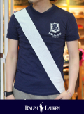 POLO RALPH LAUREN ポロ ラルフローレン エンブレム S/S Tシャツ NAVY