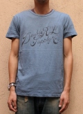RRL ダブルアールエル　 S/SロゴプリントTシャツ（筆記体）