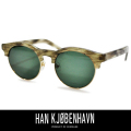 HAN KJOBENHAVN ハン コペンハーゲン SMITH サングラス WOLF/SUN(GREEN)