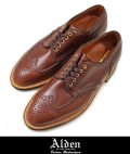 Alden オールデン 4510 ショートウィングチップ BLUCHER　BRW