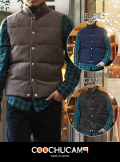 COOCHUCAMP クーチューキャンプ HAPPY DOWN VEST