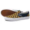 VANS バンズ　SLIP ON VTG D.BLU/SUN CHECK