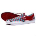 VANS バンズ　SLIP ON CHECKER RED/GRN