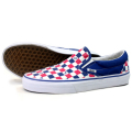 VANS バンズ　SLIP ON T.BLUE/CHECKER