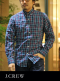 J.CREW ジェイクルー ブロード B.D CHECK SHIRT BLUE/RED/WHITE