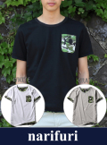 narifuri ナリフリ  Reversible T-shirt（NF928）