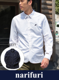 narifuri ナリフリ Typewriter stitch shirt（NF983）