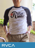 RVCA (ルカ)  BOMBER ラグラン BASEBALL TEE