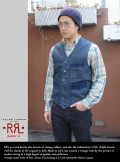 RRL ダブルアールエル ストライプベスト