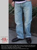 RRL ダブルアールエル STRAIGHT LEG デニムパンツ