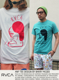 RVCA ルカ ANP TEE BARRY 2 (BARRY MCGEE)