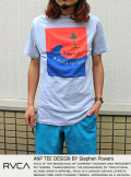 RVCA ANP TEE WANTED (Stephen Powers) ATH
