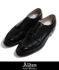 Alden オールデン 2211 Vチップ ノルウィージャンフロント BLACK