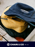 CHARI&CO チャリアンドコーCORDUROY BUCKET HAT OVERLAP LOGO