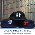 EBBETS FIELD FLANNELS エベッツフィールドフランネルズ 6パネル BB CAP