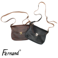 FERNAND LEATHER ショルダーバッグ/BRW