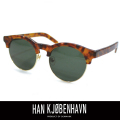 HAN KJOBENHAVN ハン コペンハーゲン SMITH サングラス AMBER/SUN(GREEN)