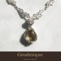 Geodesique ジィオデシック 宝珠ネックレス