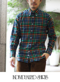 INDIVIDUALIZED SHIRTS インディヴィジュアライズドシャツ CHECK MIX スタンダードフィット GRN