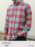 INDIVIDUALIZED SHIRTS インディヴィジュアライズドシャツ マドラスチェックシャツ