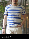 J.CREW ジェイクルー BORDER T-SHIRT (Blue/White)