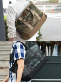 narifuri ナリフリ Heavy mesh tote bag "MIL SPEC Collection"（NF823）