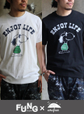 anapau(アナパウ)　SNOOPY Enjoy Life T-Shirts