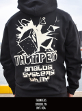 THUMPERS NYC サンパース ANALOG SYSTEMS HOODIE