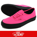 VANS バンズ Authentic Neon  PINK/BLACK