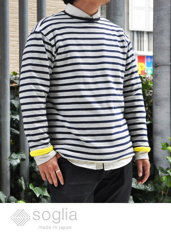 soglia ソリア  Fleece Fact Crew