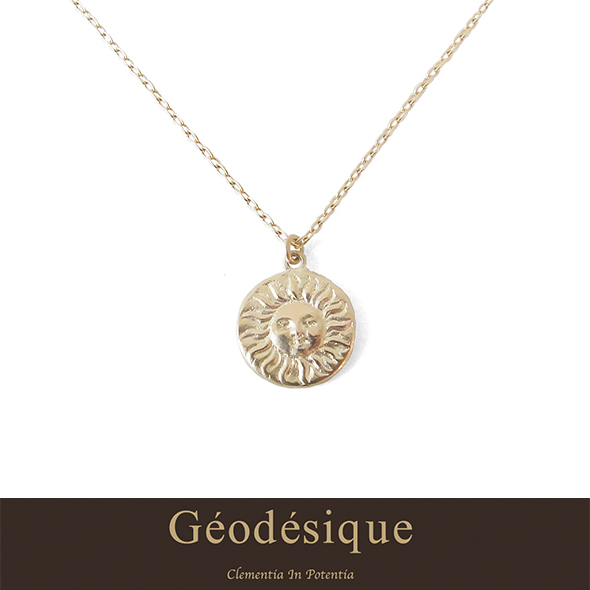 Geodesique ジィオデシック 太陽のコインネックレス