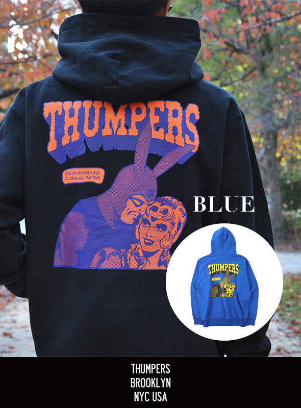 THUMPERS NYC サンパース RABBIT HERO HOODIE