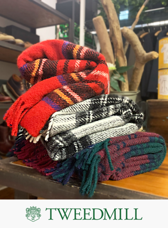 TWEED MILL ツイードミル 　Blanket