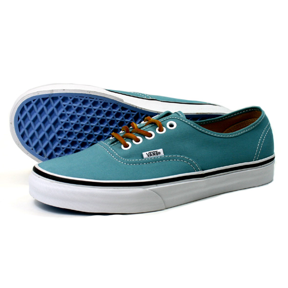 VANS バンズ AUTHENTIC BRUSHED TWILL PORCELAINE(L.BLUE)/WHT