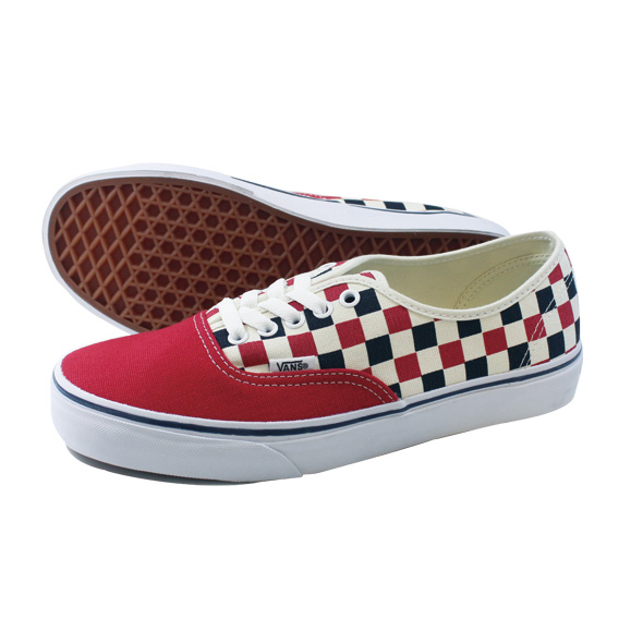 VANS バンズ  AUTHENTIC RED/BLUE/CHECK