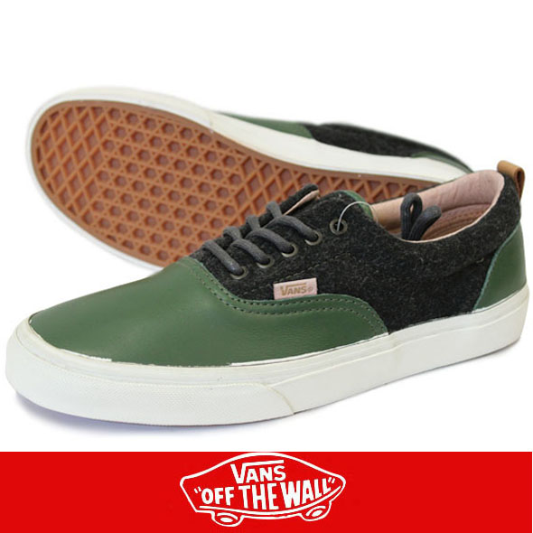 VANS バンズ Era CA Leather&Wool Bk Forst/Bk