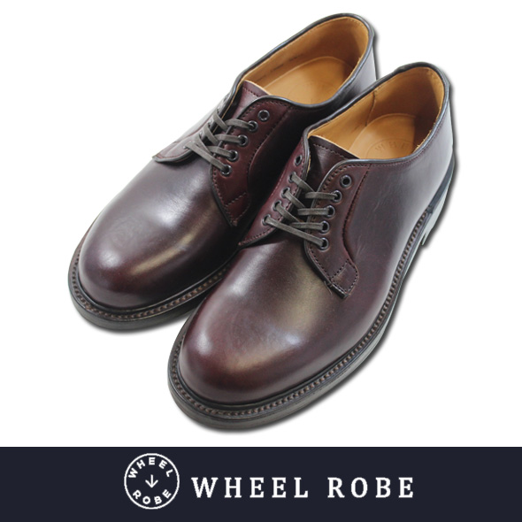 WHEEL ROBE ウィールローブ PLAIN TOE BURGUNDY