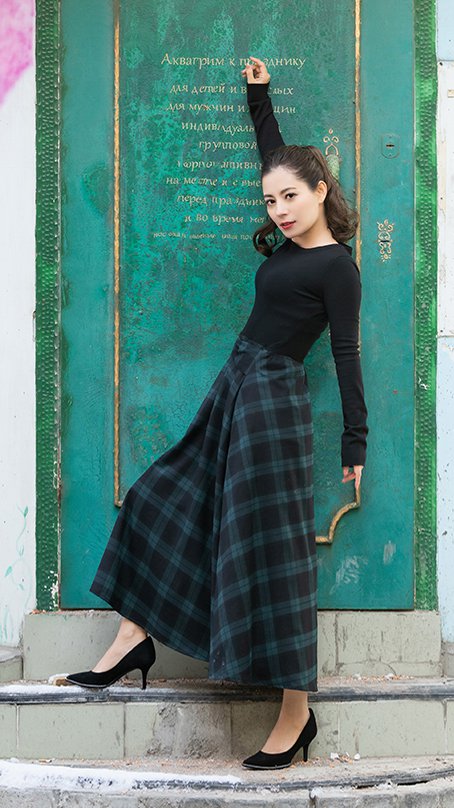 チェックワンピース_c20ss-op14