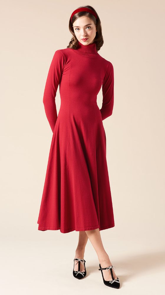 タートルニットフレアワンピース｜JENNE(ジェンヌ)公式通販：パリ  