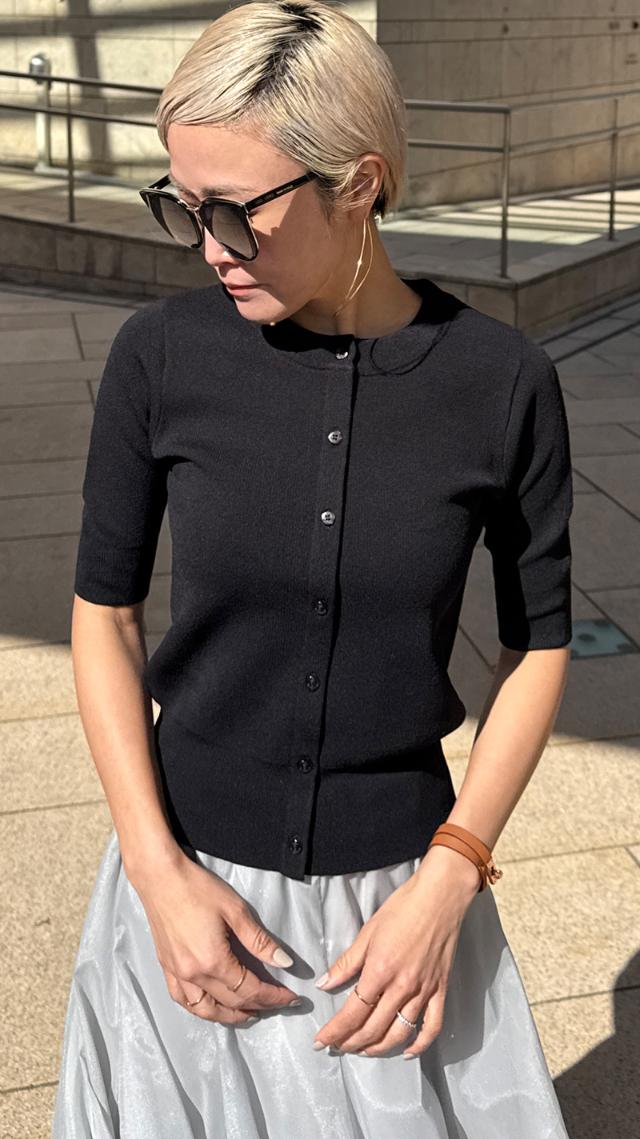 大幅値下げ【新品未使用】JENNE  ジェンヌ　ショール風ニットカーディガン Ｌ ショール風ニットカーディガン｜JENNE(ジェンヌ)公式通販：パリ