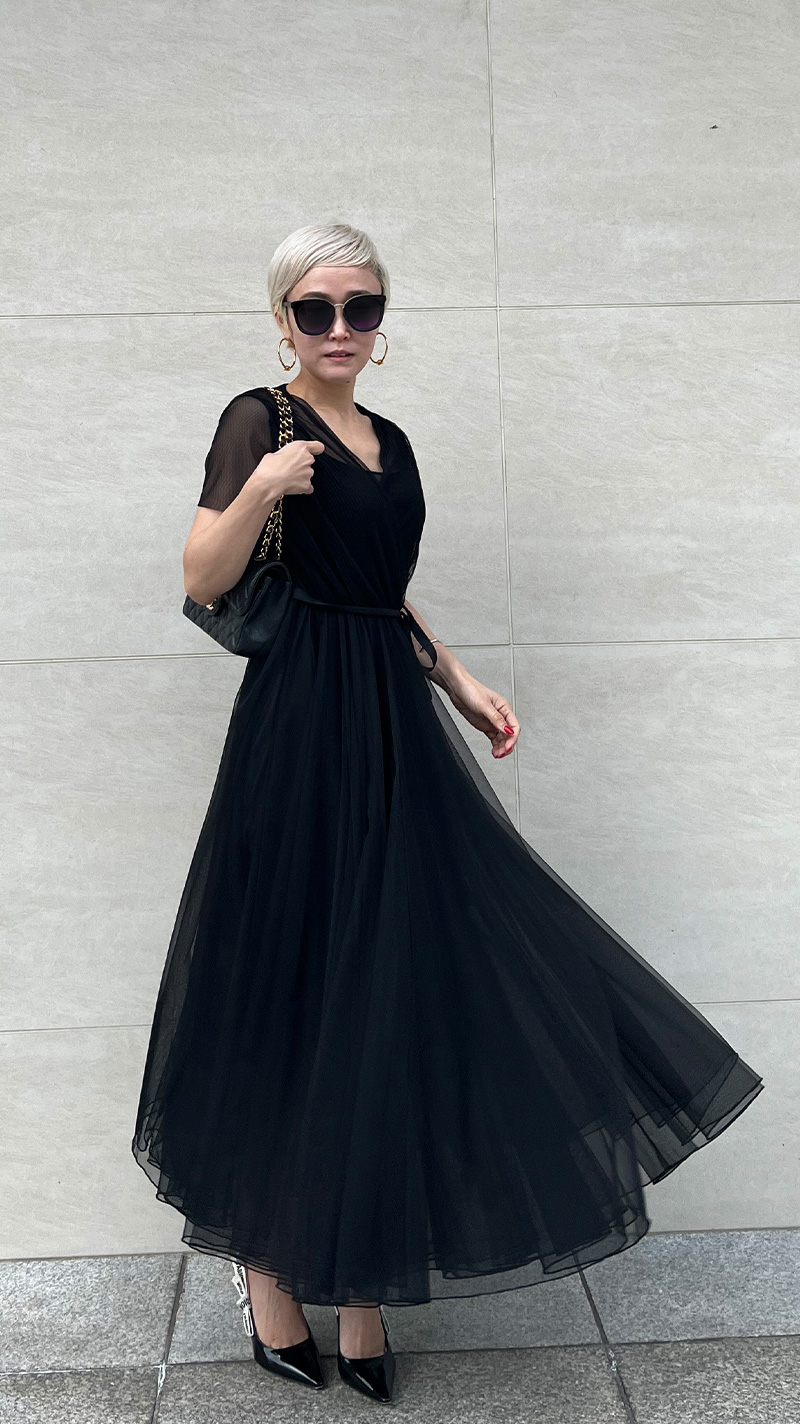 ボリュームチュールワンピース｜JENNE(ジェンヌ)公式通販：パリ  