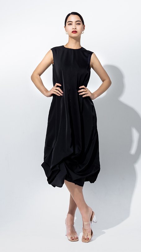 立体ボリュームリッチワンピース